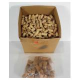 Wine corks. 12x12x12 inch box nearly full of used