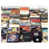 Vinyl records, approximately 55 albums, mostly