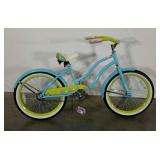 Huffy 20" girls style bicycle in spring colors.