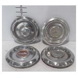 Set of 4 Chevy Hub Caps,