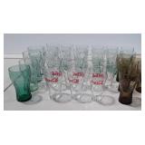 Coca-Cola glasses  collection. 30+ glasses. 4