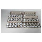 Six dozen used golf balls, includes three dozen