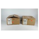 Pair of Kichler brushed nickel light fixtures,