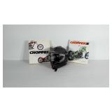 Size S motorcross helmet and 2 "Art of the