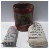 Decorative Lot, Hard Lead Shot Bag, Southern