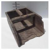 Primitive wooden Feed Scoop
