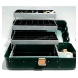 Lightweight tackle box, cantilever organizer.