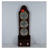 Cooper wooden weather station , 18.5" tall