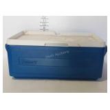 Coleman Party Stacker Cooler, blue, needs cleaned