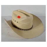 Stetson cowboy hat, genuine Shantung Panama, made