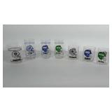 Mobile Gas NFL Tumblers with 4 different teams. 4