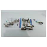 Group of flatware, includes Crusader silverplate