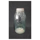 Ball Mason jar, with atlas zinc lid, 10"