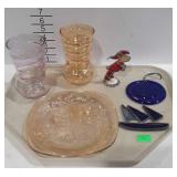 Home Goods Colored Glassware lot