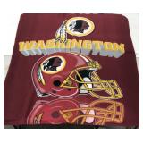 Washington Redskins fleece throw, 49x60