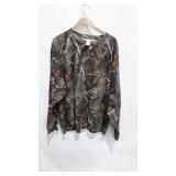 Camo sweatshirt, size 3X