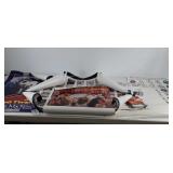 Group of sports and beer advertising posters