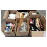 Skid lot:  Glasswares, books, China serving