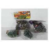 Toys, four bags of army men, includes D-Day