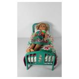 American Girl Doll with bed