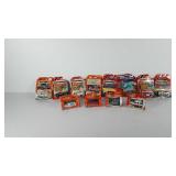 Twelve matchbox cars, includes Scissors Truck,