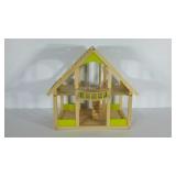Dollhouse, bright accents, 12 x 22 x 24