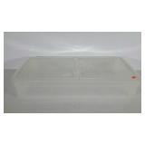 Plastic under the bed tote