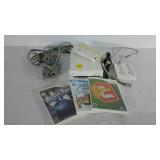 Wii gaming system, powers on, includes one