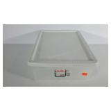 Sterilite under bed storage, 32 qt.