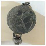 Silvertone Italian grand tour bracelet