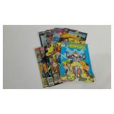 DC comics, various titles as shown, loose in bag