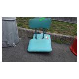 Two early Stadium Seats, tear on one seat