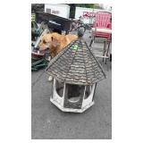 Gazebo Bird Feeder, about 25" tall
