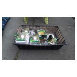 Poly Tub tote with 6 Outdoor LED Bulbs