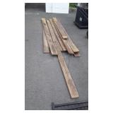Trex Decking Boards lot, various pieces, brown