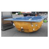 Hot Tub, 78x88x36" high, No model # Found,