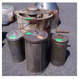 Old White Mountain Ice Cream Freezer Parts and