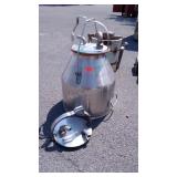 Stainless Chore Boy, Milk Parlor Canister