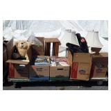 Skid of Landscaping books, cookbooks, pair of