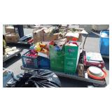 Skid lot with Mickey Mouse, Winnie the Pooh,