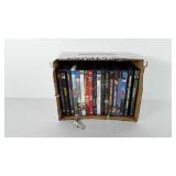 DVDs, includes The Bourne Identity, Jaws 3, Agent