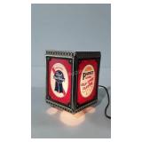 Advertising, Pabst blue ribbon beer light, works,