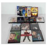 DVDs and Batman VHS tapes