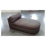 Jay Spector modern styled chaise lounge, 33x62x30
