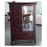 American Signature modern wardrobe chest, bottom