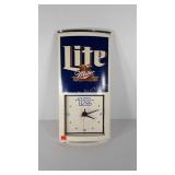 Advertising,  Miller Lite Beer wall clock,