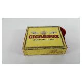 Cigarbox carrying case full of cars