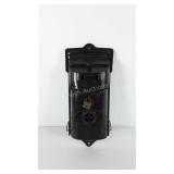 Cast iron mail box with lock, 13"