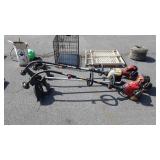 Four weed eaters as a parts group; Homelite and