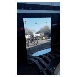 Mirror glass pane, 32x44"